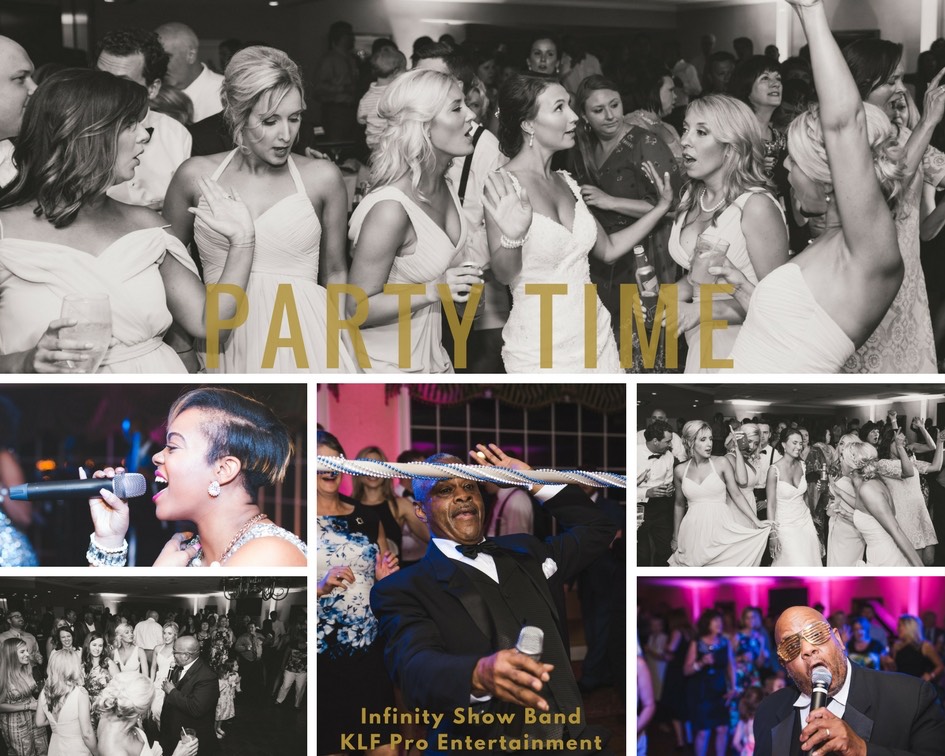 infinity show band country club wedding 10
