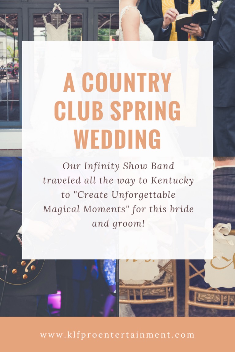 infinity show band country club wedding