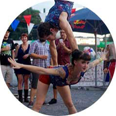 acrobats