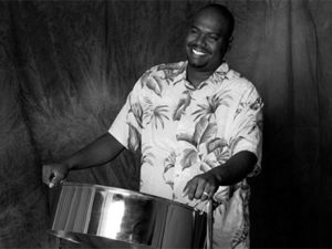 steel pan drummer