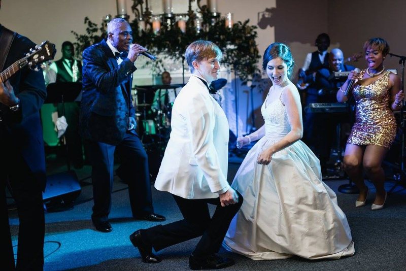 Live band wedding entertainment for your fun packed wedding reception.